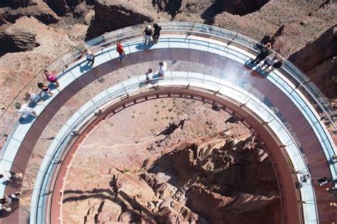 The Observation Deck Of The Grand Canyon Skywalk Page 1