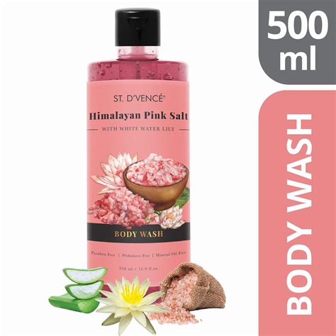 Himalayan Pink Salt Body Wash With Water Lily Best Price With Best