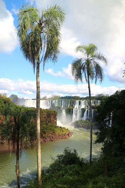 Premium Photo Iguazu Falls At Argentinian Side In Puerto Iguazu