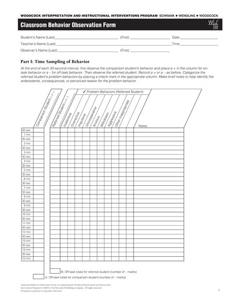 Is the student teacher prepared? FREE 5+ Classroom Observation Forms in PDF | MS Word | Excel