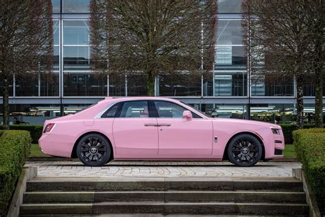 Rolls Royce Unveils Custom Pink Ghost 6 Months In The Making 30 Hours