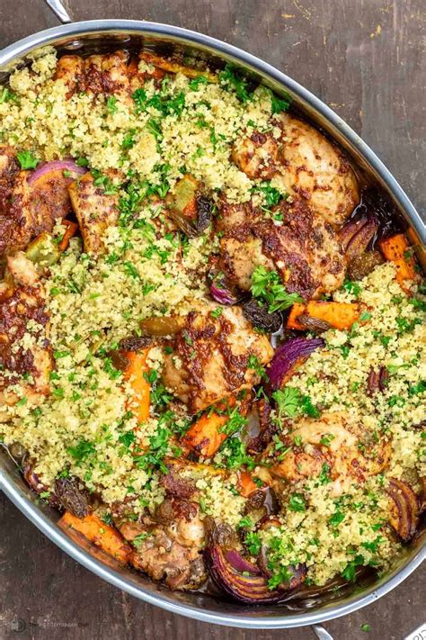 Moroccan Inspired Chicken Couscous Easy Healthy Meal Ideas