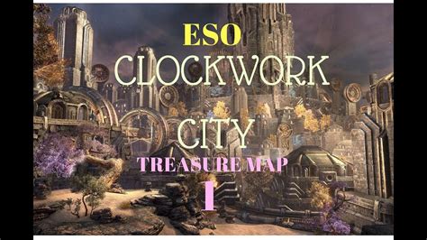 Eso Clockwork City Treasure Map 1 Youtube
