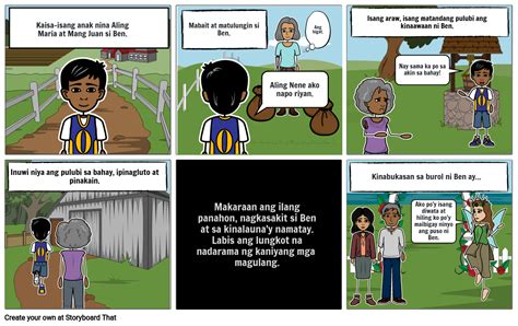 Ang Alamat Ng Mangga Storyboard By 37299d00