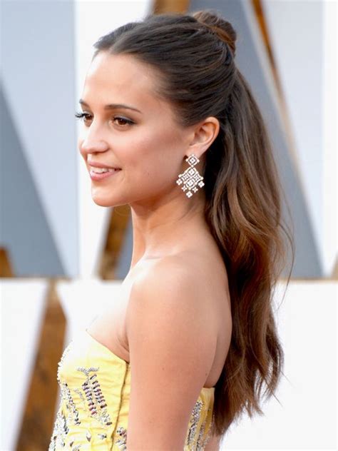 Oscars 2016 The Best Hair And Makeup Moments People Alicia