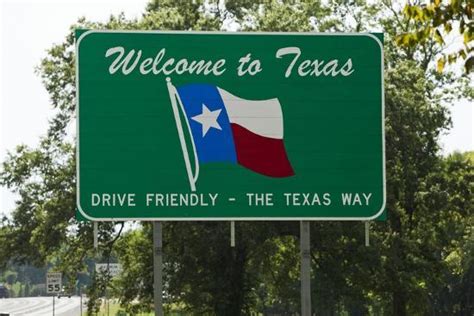Welcome To Texas Sign Photographic Print Paul Souders