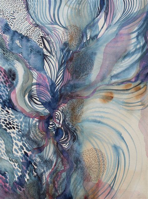 Helen Wells Watercolor Ink On Art Paper Calm Waters For Sale At
