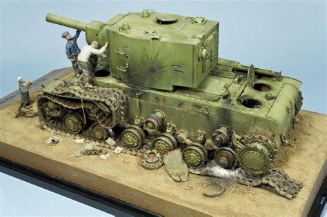 Kv 2 135 Scale Model Diorama Tanks Wwi And Wwii Pinterest Scale