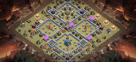 Best Max Levels War Base Th12 With Link Anti Everything Town Hall