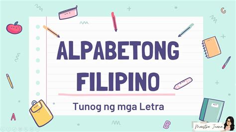 Titik Tt T Learning Filipino Tagalog Tunog At Mga Bagay Na Nagsisimula