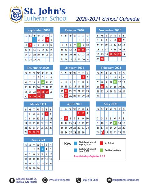 Liturgical Calendar 2021 Lutheran