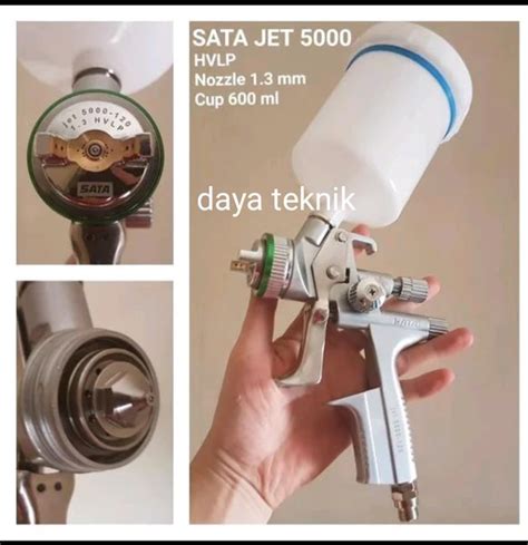 Jual Sata Spray Gun Jet 5000 Hvlp Non Digital Spray Gun Sata Jet5000