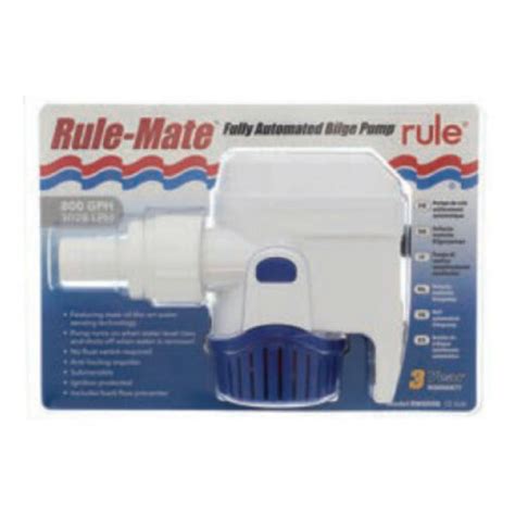 Gph Lph Rule Mate Automatic Pump North Haven Marine