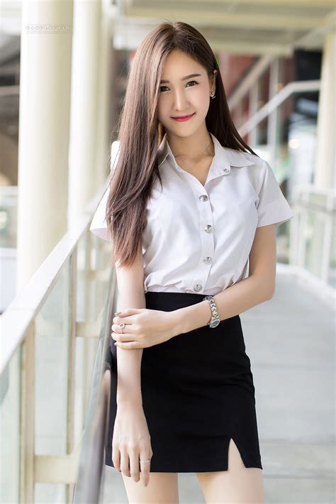 นักศึกษาสาวไทยในเครื่องแบบคนนี้โคตร Student Cute Girls Th Facebook