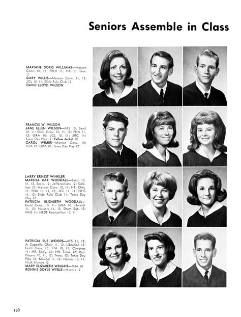 The Yellow Jacket Yearbook Of Thomas Jefferson High School 1966