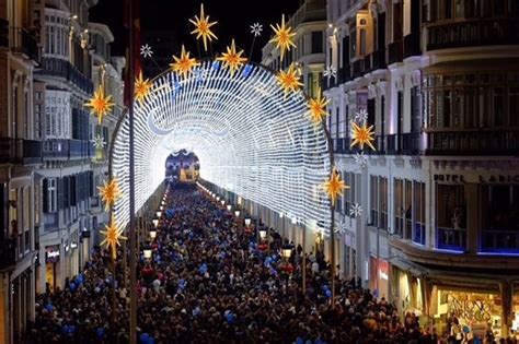 El Alumbrado Navideño De Calle Larios Tendrá Un Nuevo Espectáculo De