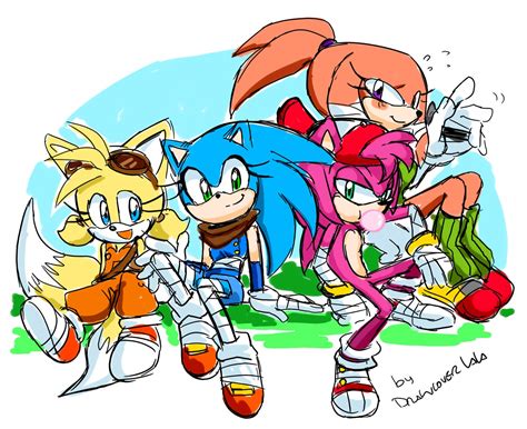 Tails Character Sonic The Hedgehog Sonic Sonic Boom Genderswap
