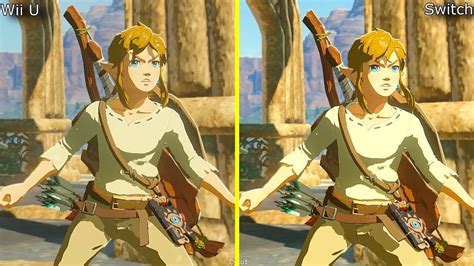 The Legend Of Zelda Breath Of The Wild Wii U Vs Switch Graphics