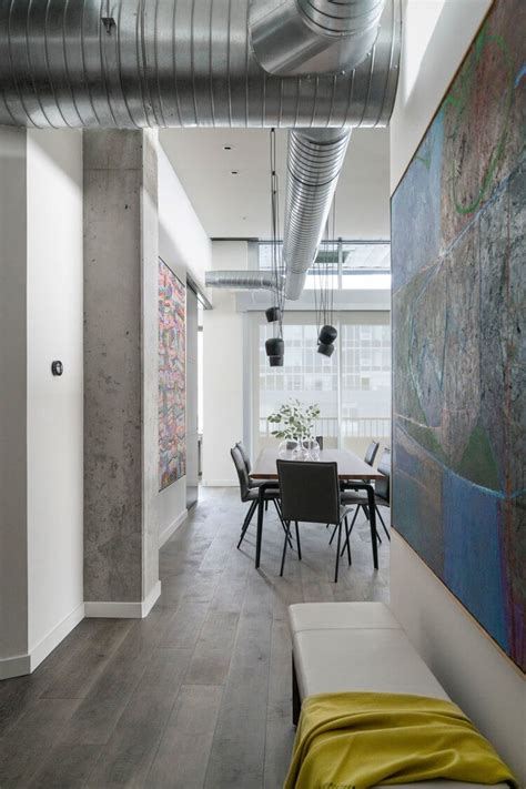 A Modern Loft Is An Artful Showcase Mecc Interiors Inc Modern Loft