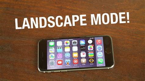 Sbflip Landscape Mode For The Iphone Ios 8 Jailbreak Tweak Youtube