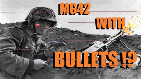 Mg42 With Trigger And Bullets War Heroes And Generals Youtube