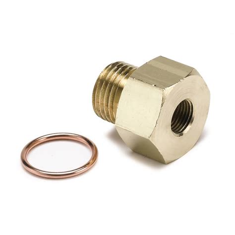 Fitting Adapter Metric M16x15 Male To 18 Nptf Female Brass