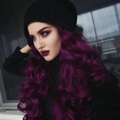 Depending on how dark your hair is, the amount. 43 Amazing Dark Purple Hair, Balayage/Ombre/violet - Style ...