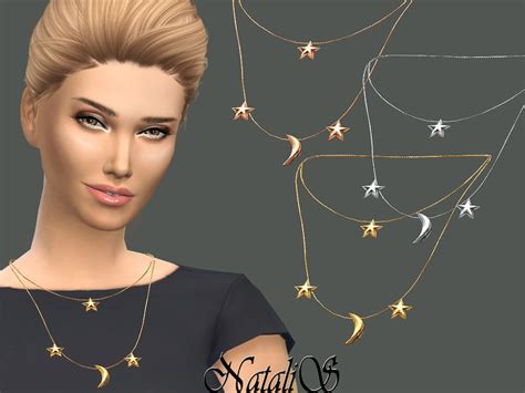 The Sims Resource Natalisstar Moon Necklace