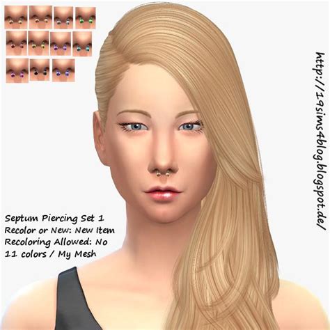 Sims 4 Cc Belly Button Piercing