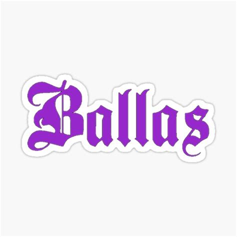 Ballas Ts And Merchandise Redbubble