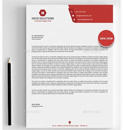 This basic format requires a person to. 15+ Brand New MS Word Letter Head Templates | Letterhead template word, Free letterhead template ...