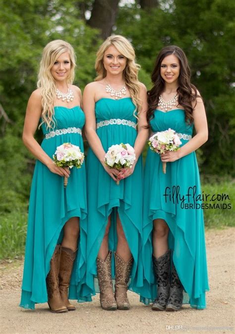 Country Wedding Bridesmaid Dress Ideas