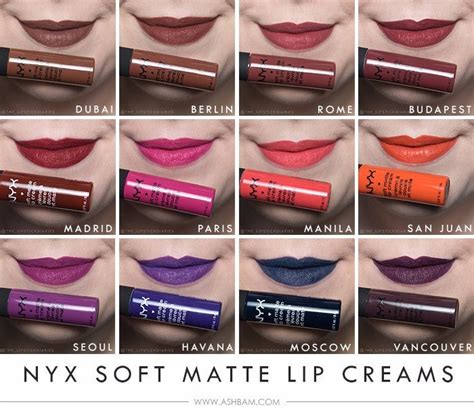 Nyx Soft Matte Lip Cream Shopping District