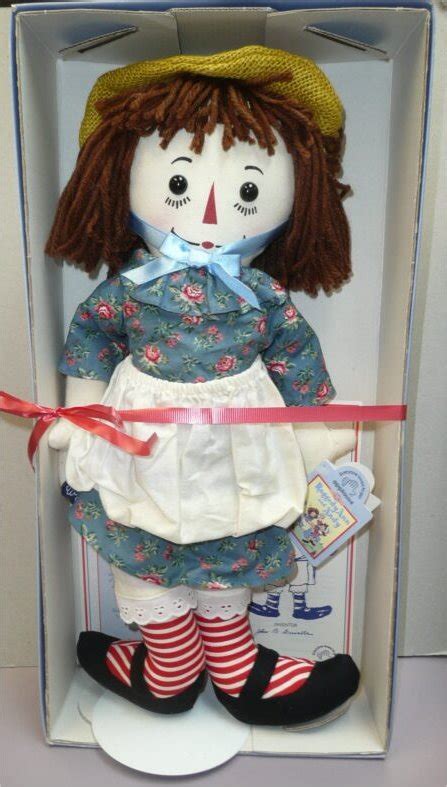 17 Raggedy Ann In Box By Applause Anniversary Doll Gigis Dolls