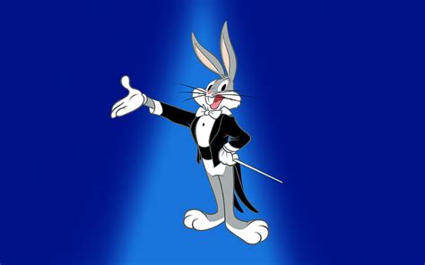 Hd Wallpaper Bugs Bunny Conductor Of The Symphony Orchestra Desktop
