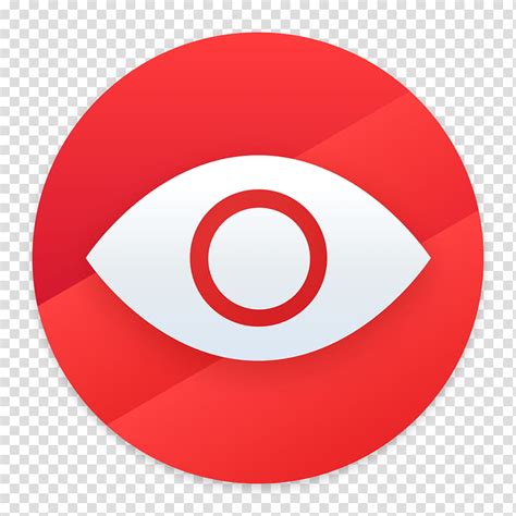 Clay Os A Macos Icon Pdf Expert White And Red Eye Logo Transparent