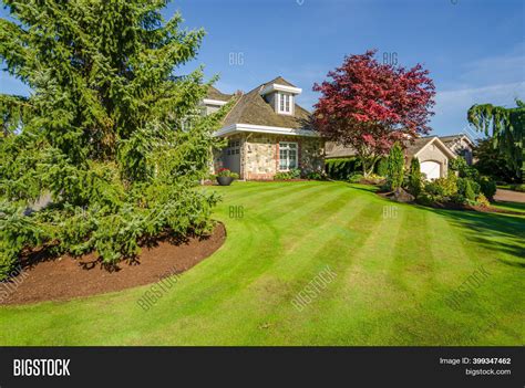Luxury House Sunny Day Image And Photo Free Trial Bigstock