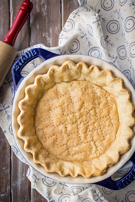 To make pie crust, first combine flour, salt, and shortening. Homemade Pie Crust Recipe: So flaky! -Baking a Moment