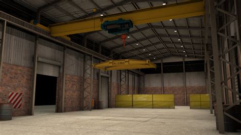 Warehouse Free 3d Model Fbx Obj C4d Free3d