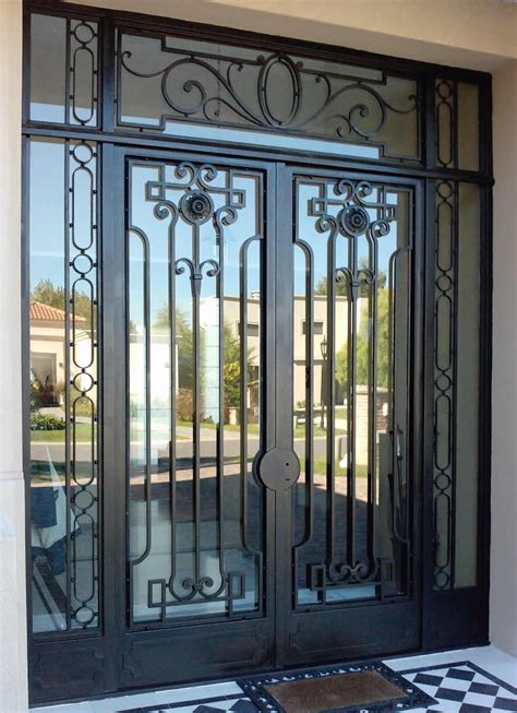 Diseno De Puertas Modernas De Herreria Modelo De Puertas Y Ventanas Wrought Iron Doors Door