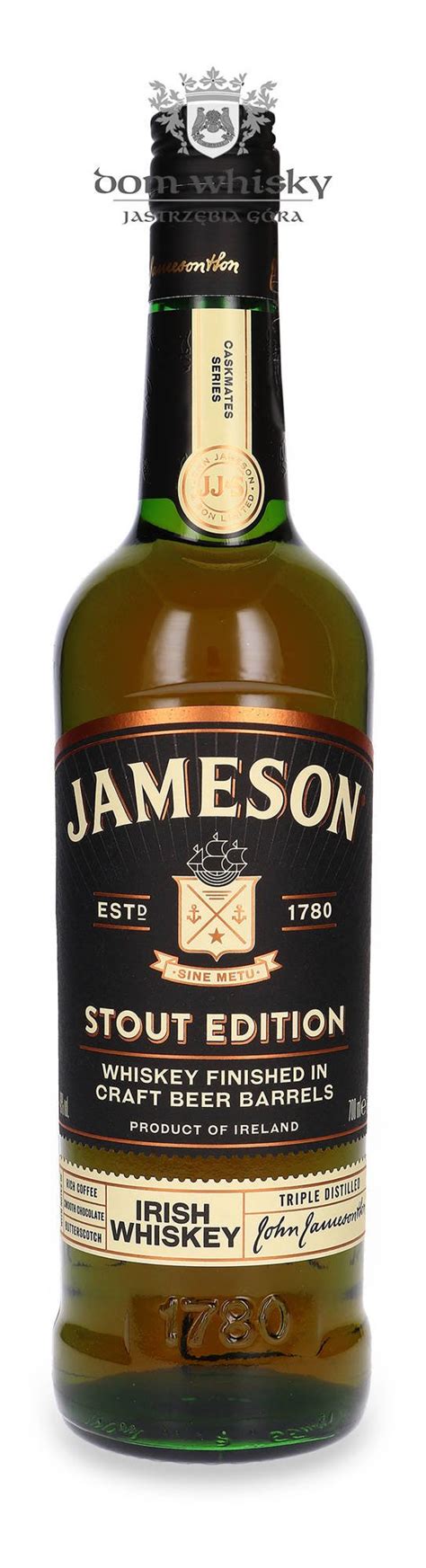 Jameson Stout Edition Irish Whiskey 40 07l Dom Whisky