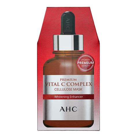 Ahc Premium Vital C Complex Cellulose Mask Reviews Beautyheaven