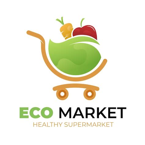 Premium Vector Supermarket Logo Template Design