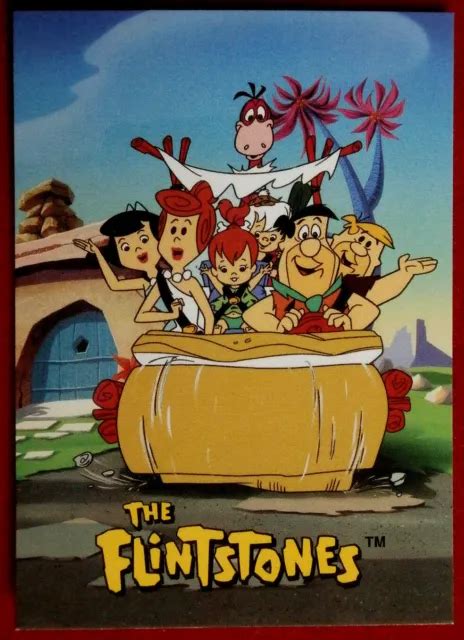 Hanna Barbera Card 31 The Flintstones Cardz 1994 £699 Picclick Uk