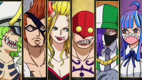 One Piece 百獣海賊団『飛び六胞』メンバー一覧 Beasts Pirates Tobiroppo