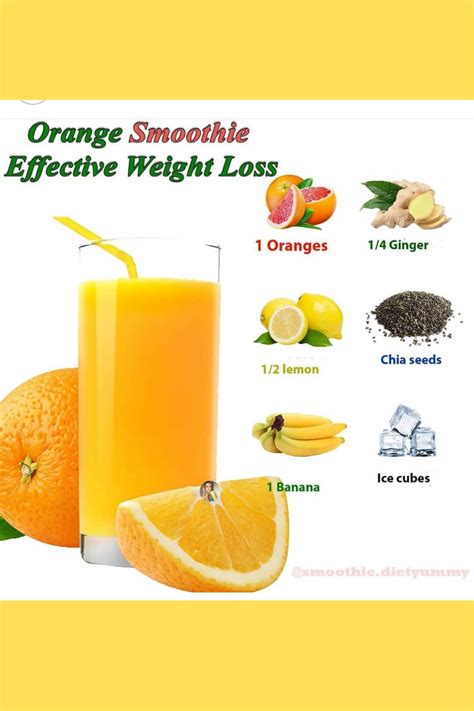 Orange Smoothie Healthy Yummy Smoothies Smoothie Recipes Healthy