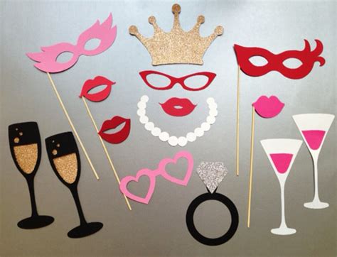 Bachelorette Party Photo Booth Prop Wedding Photo Booth Props Etsy