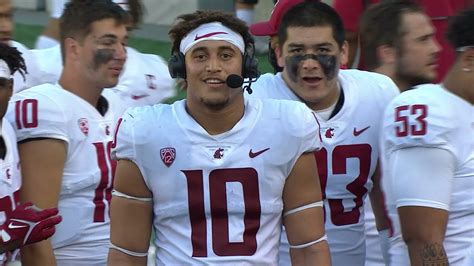 cougs help cougs ron stone jr on washington state s win after an emotional week youtube