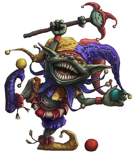 Goblin Jester By Joeshawcross On Deviantart Pathfinder Character Rpg