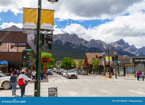 Town Of Canmore Signage Editorial Photo 178100603